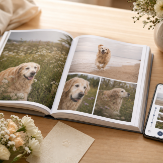 Pet Memory Album Page