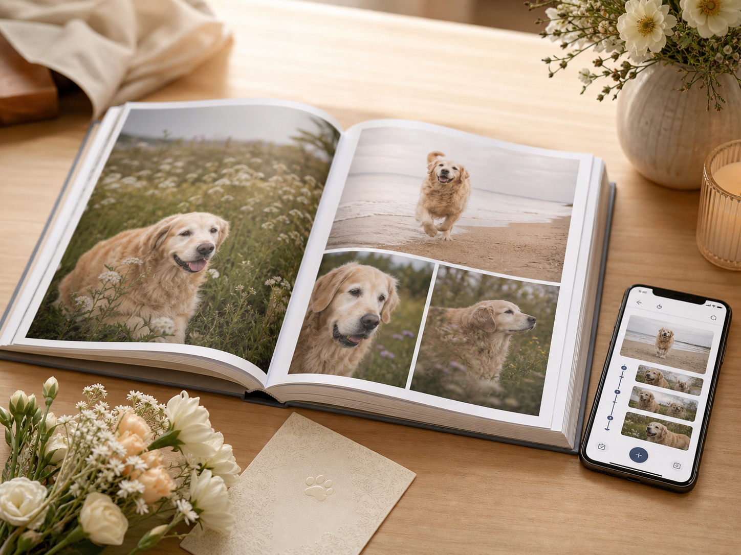 Pet Memory Album Page